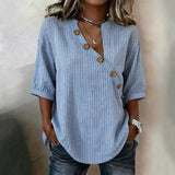 Vintage Striped Blouse