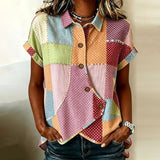 Vintage Colour Block Shirt