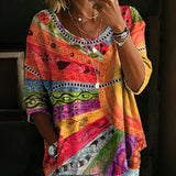Casual Vintage Blouse