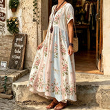 Casual Floral Print Dress