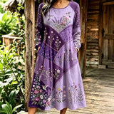 Casual Floral Print Dress