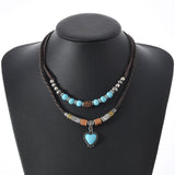 Vintage Bohemian Pendant Necklace
