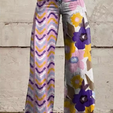 Isadora™ | Floral Boho Trousers
