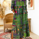 Sabine™ — BOHEMIAN PRINT MAXI DRESS