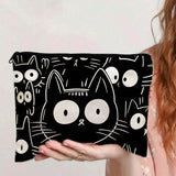 Casual Cat Pattern Bag