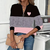 Vintage Colour Block Sweatshirt