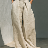 Venancia™ | Minimalist Set Top and Wide Leg Trousers