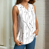 Casual Polka Dot Tank Top