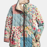 OLIVIA | Quilted Floral Patchwork Jacket Chloé