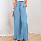 Casual Wide-Leg Trousers