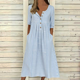 Casual Striped Dress
