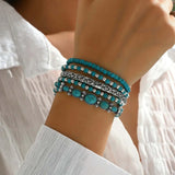 Mirella™ - Boho Bracelet Collection with Turquoise Beads