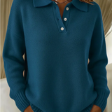 HAYDEN | SOFT KNIT POLO SWEATER