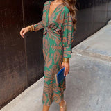 Isadora™ | Printed Midi Dress