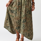 Aleta | Oversized Midi Dress with Buttons and Pockets