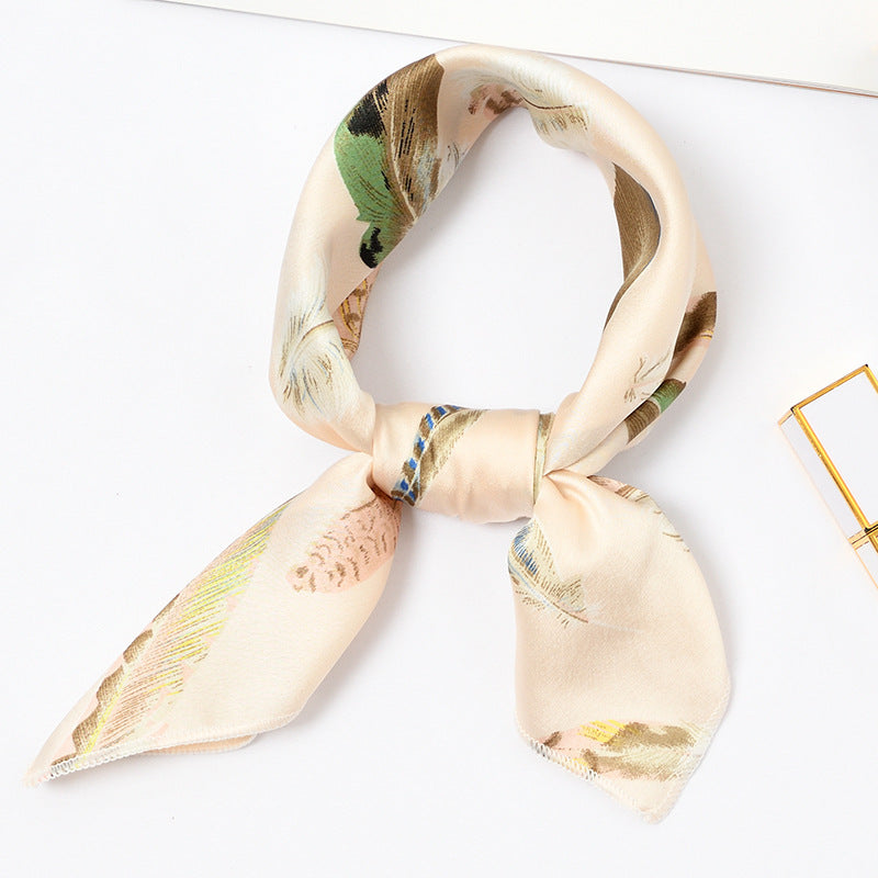 Feather Print Scarf