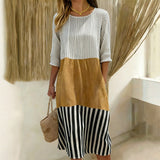 Casual Striped Dress