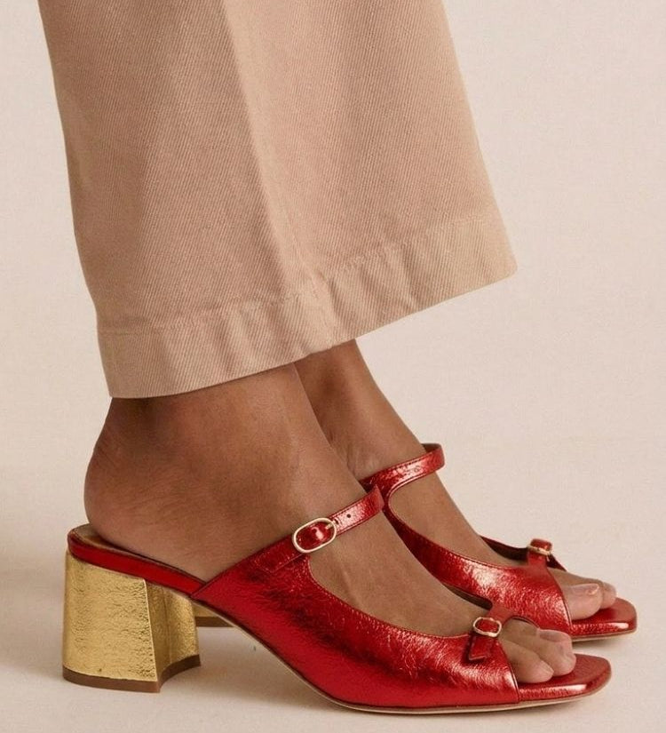 Amelia | Heeled Sandals with Bow