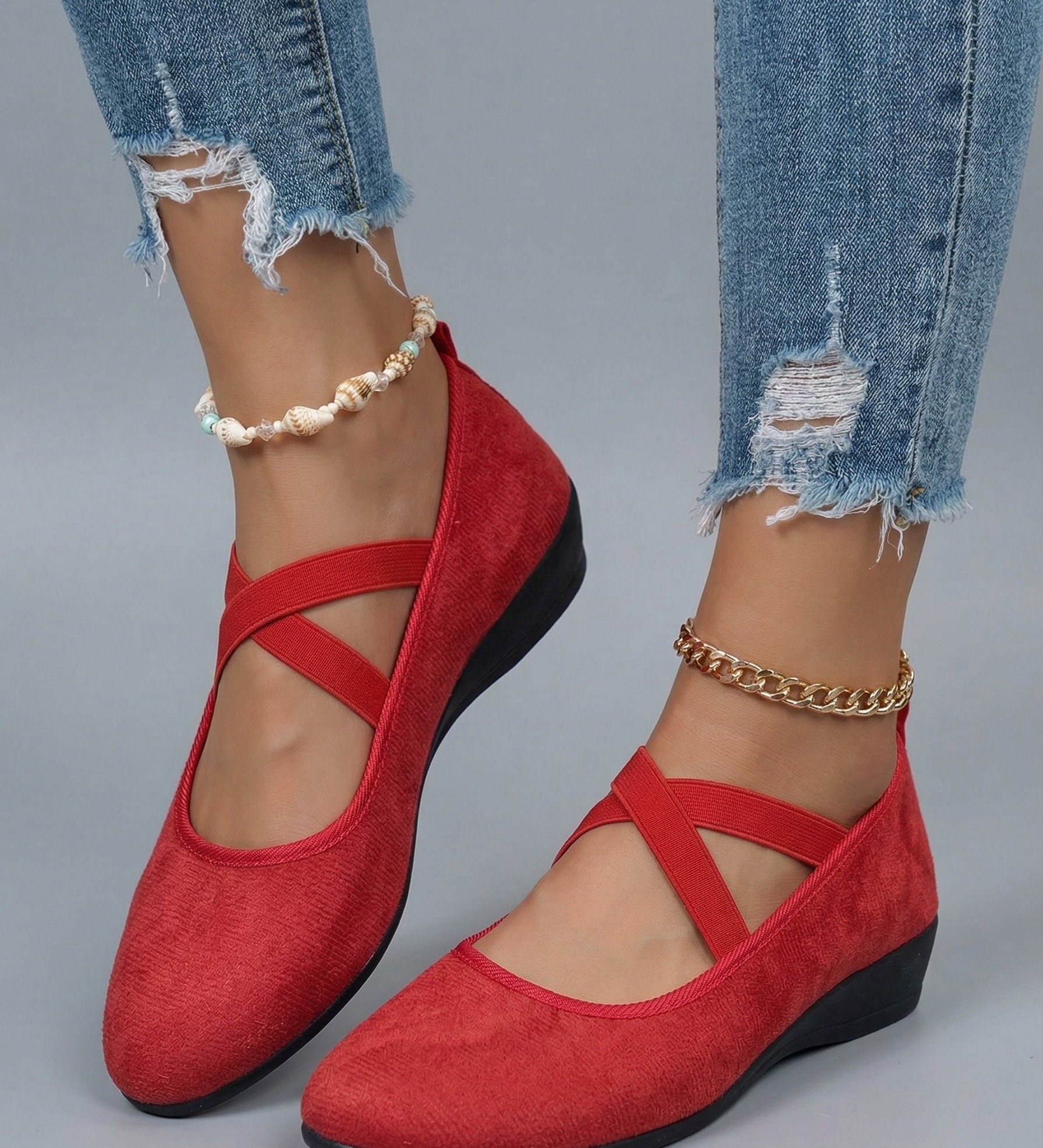Madeleine | Closed and Comfortable Wedge Shoes