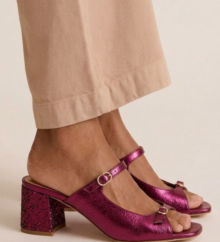 Amelia | Heeled Sandals with Bow