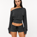 Sunday Stripe Lounge Set