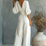 Victoria | Effortless V-Neck Jumpsuit