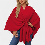 Daniela – Elegant Soft Fall Jacket with Bow