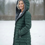 Clair | Fluffy coat lined with fleece