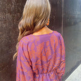 Celeste | Midi Dress with Floral Elegance