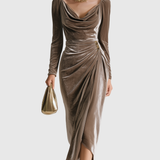 Ayoni | Elegant Velvet Dress