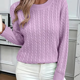 BERNILA | WINTER CABLE KNIT JUMPER