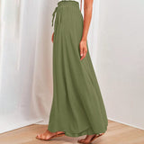 Casual Wide-Leg Trousers