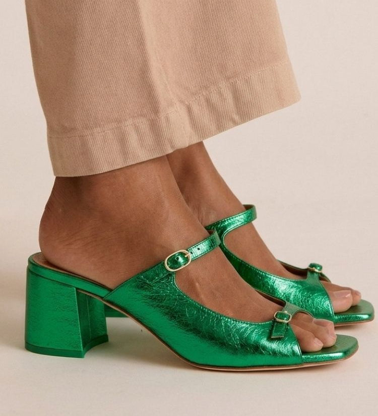 Amelia | Heeled Sandals with Bow