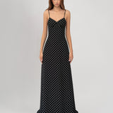 Midnight Muse Polka Maxi