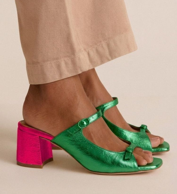 Amelia | Heeled Sandals with Bow