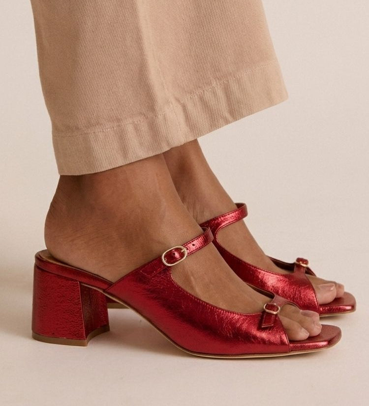 Amelia | Heeled Sandals with Bow