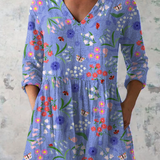 Rosie | Long Blouse with V-Neck
