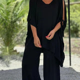 Ursula™ | Open Shoulder Tunic and Trousers Set