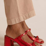 Amelia | Heeled Sandals with Bow