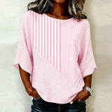 Casual Striped Blouse