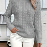 BERNILA | WINTER CABLE KNIT JUMPER