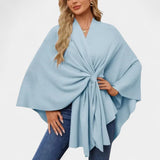 Daniela – Elegant Soft Fall Jacket with Bow