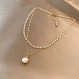 Shimmering Pearl Necklace