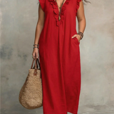 Cecilia | Elegant Summer Maxi Dress