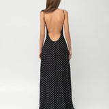 Midnight Muse Polka Maxi