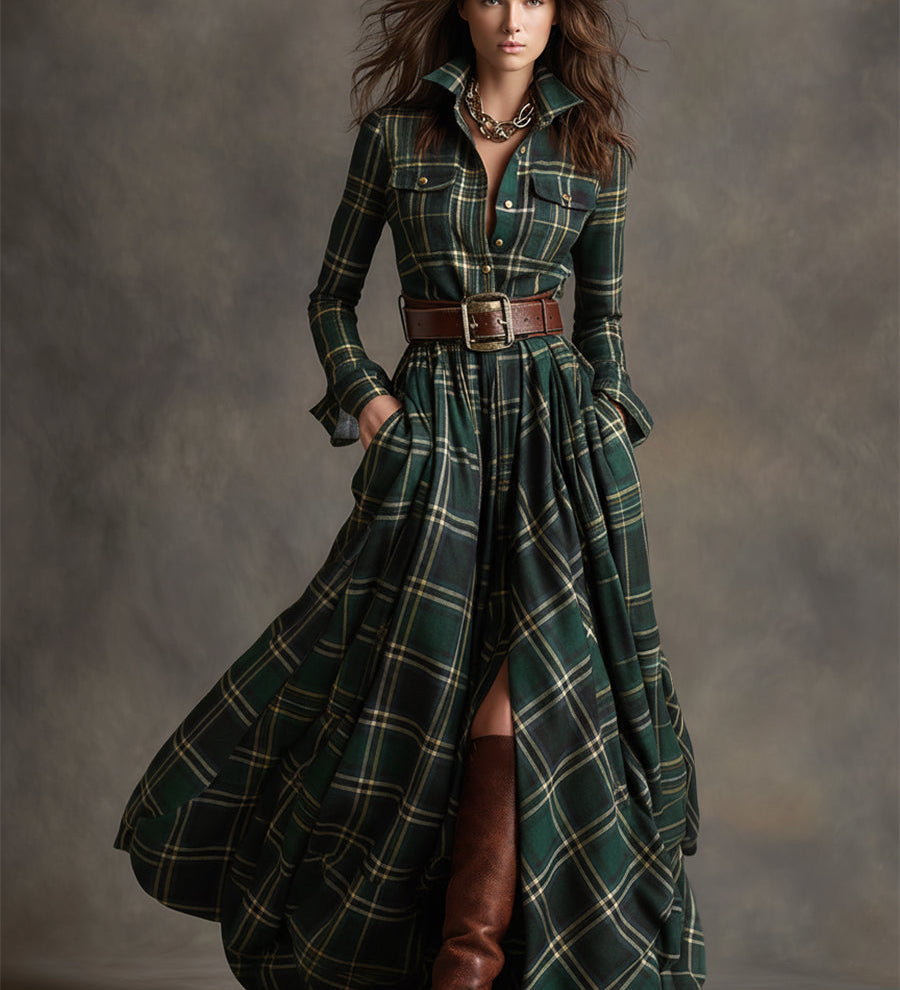 Louisa | Classic Refined Button-Up Dress