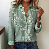 Casual Floral Print Shirt
