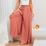 Casual Wide-Leg Trousers
