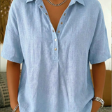 Willow | Blouse with Collar and Button