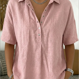 Willow | Blouse with Collar and Button